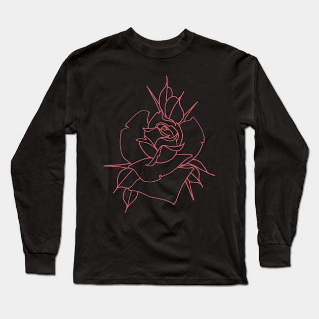 Pink Long Sleeve T-Shirt by ACAB